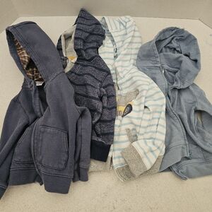 Bundle Of 4 Hoodies Size 18 Months Carters & Crazy 8